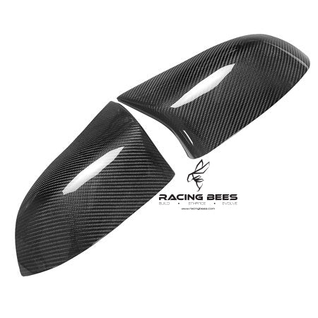 2015-2018 F25/F26/F15/F16 BMW X3/X4/X5/X6 Series M Inspired Style Mirror Caps (Carbon Fiber)