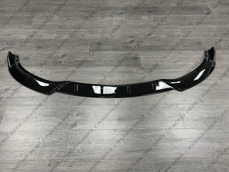2016-2018 BMW F30 3 Series CS Style Front Bumper Lip (Black)
