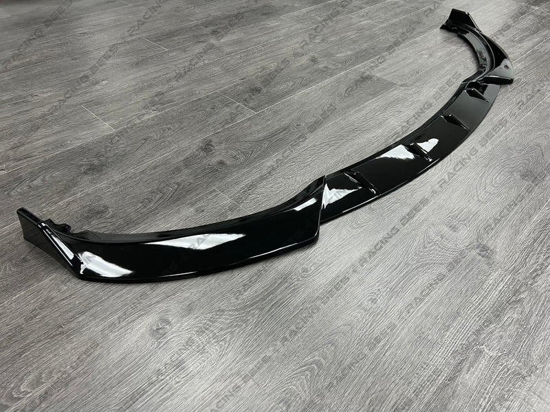 2016-2018 BMW F30 3 Series CS Style Front Bumper Lip (Black)