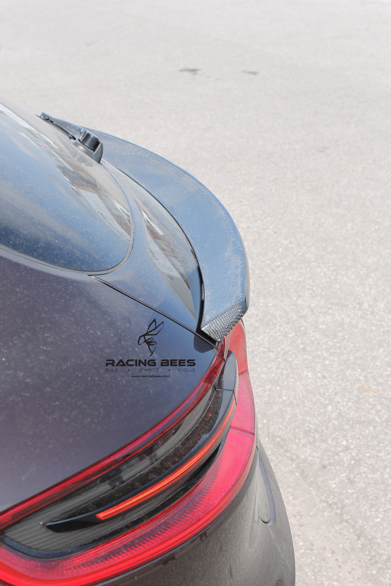 2014-2017 Porsche Macan Trunk/Hatch Spoiler V Style (Carbon Fiber)