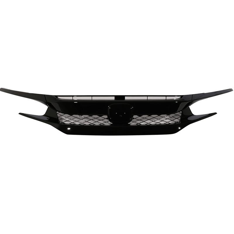 2016-2018 Honda Civic Type-R Style Front Grille (Black)