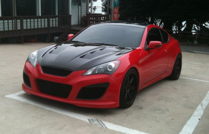 2010-2012 Hyundai Genesis Coupe RS Style Hood (Carbon Fiber)