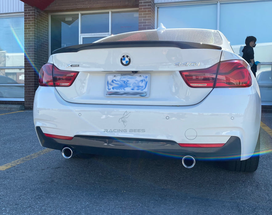 2014-2018 BMW F32 4 Series Trunk Spoiler Performance V2 Style (Carbon Fiber)