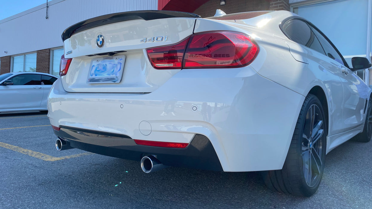 2014-2018 BMW F32 4 Series Trunk Spoiler Performance V2 Style (Carbon Fiber)