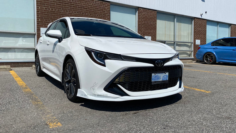 2019-2022 Toyota Corolla Hatchback Model TAS Style Front Bumper Lip