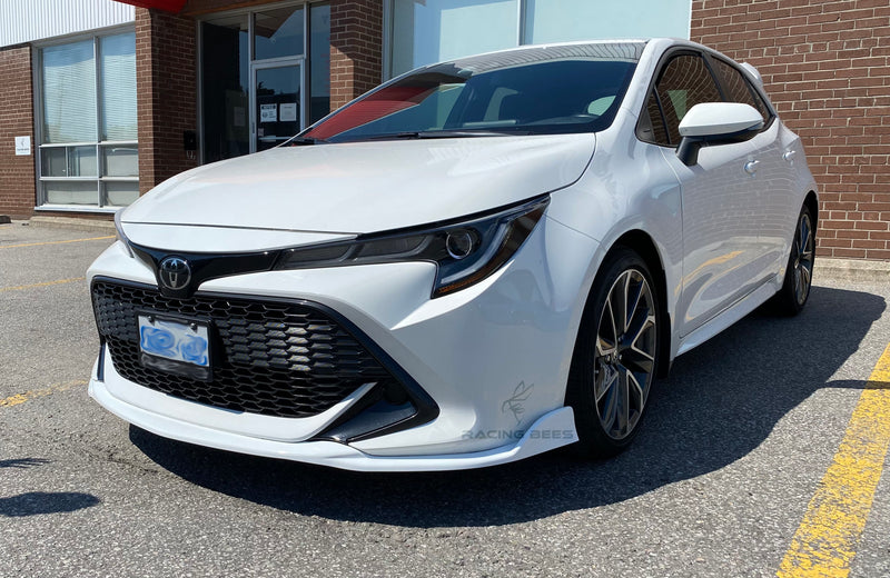 2019-2022 Toyota Corolla Hatchback Model TAS Style Front Bumper Lip