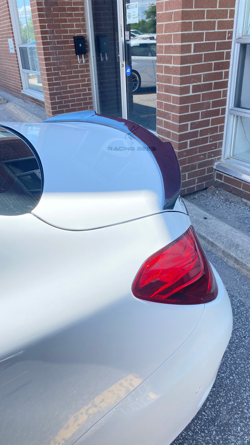 2015-2021 Mercedes-Benz C Class Sedan FD Style Trunk Spoiler (Carbon Fiber)