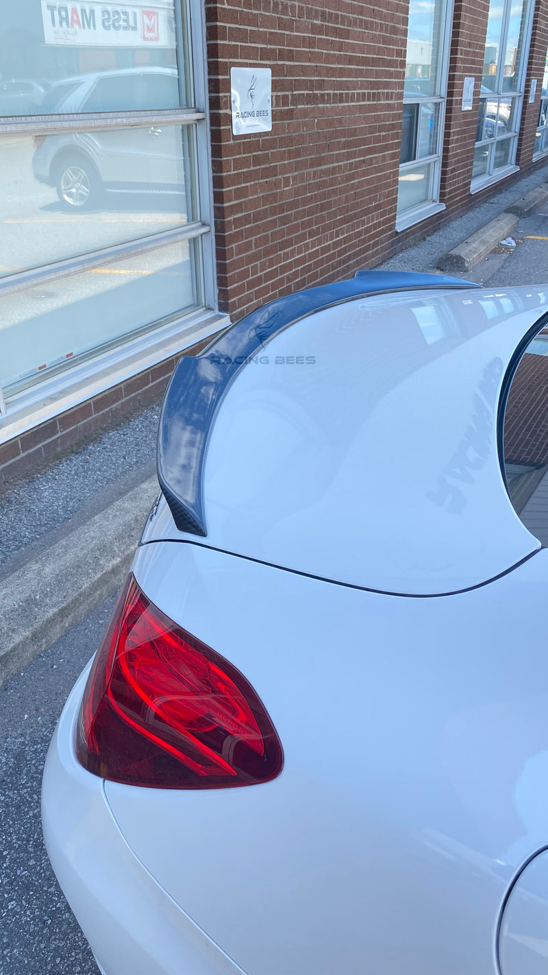 2015-2021 Mercedes-Benz C Class Sedan FD Style Trunk Spoiler (Carbon Fiber)
