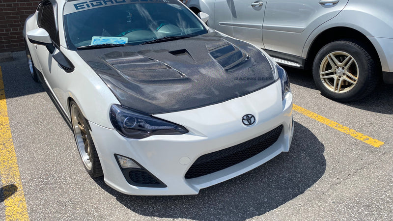 2013-2018 Subaru BRZ/Scion FRS/Toyota 86 VR2 Style Hood (Carbon Fiber)