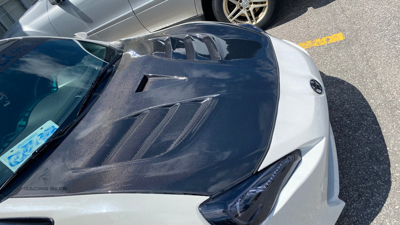2013-2018 Subaru BRZ/Scion FRS/Toyota 86 VR2 Style Hood (Carbon Fiber)