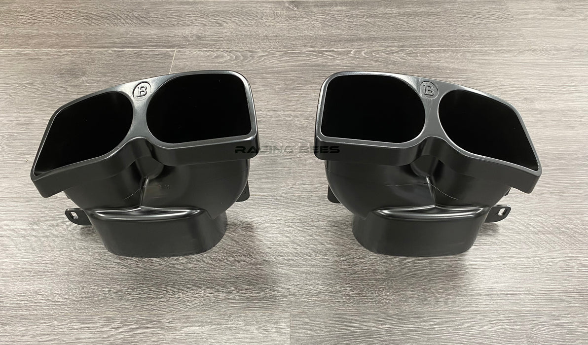 2015-2018 Mercedes-Benz BR Style Quad Exhaust Tips (One Pair)