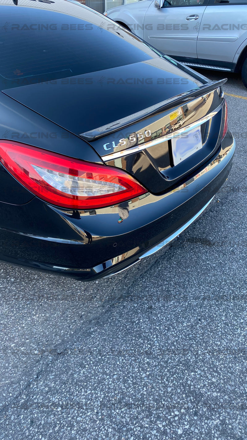 2012-2017 Mercedes-Benz CLS Class Sedan PSM Style Trunk Spoiler (Carbon Fiber)