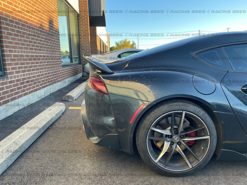 2020+ Toyota Supra A90 Trunk Spoiler V Style (Carbon Fiber)
