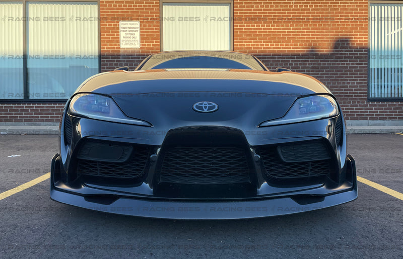2020+ Toyota Supra A90/A91 AG Style Front Bumper Lip (Carbon Fiber)