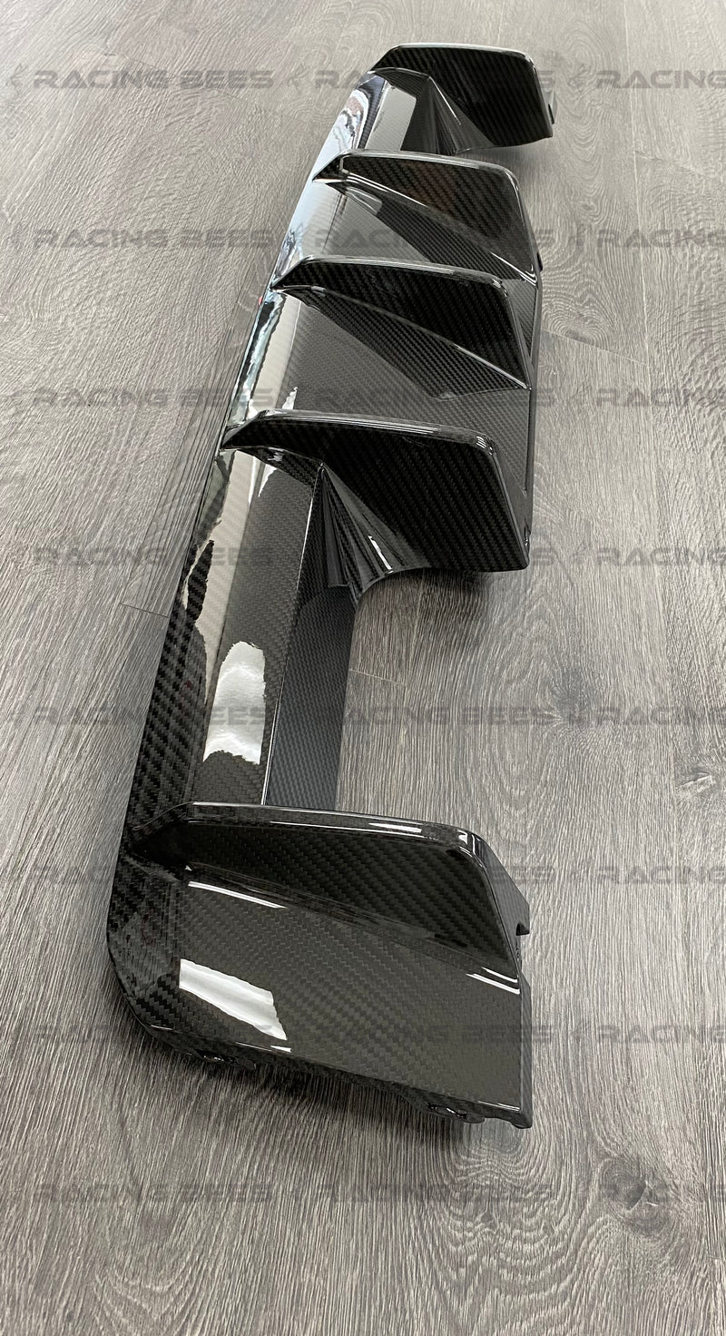 2021+ BMW G80/G82 M-Performance Style Rear Diffuser (Carbon Fiber)