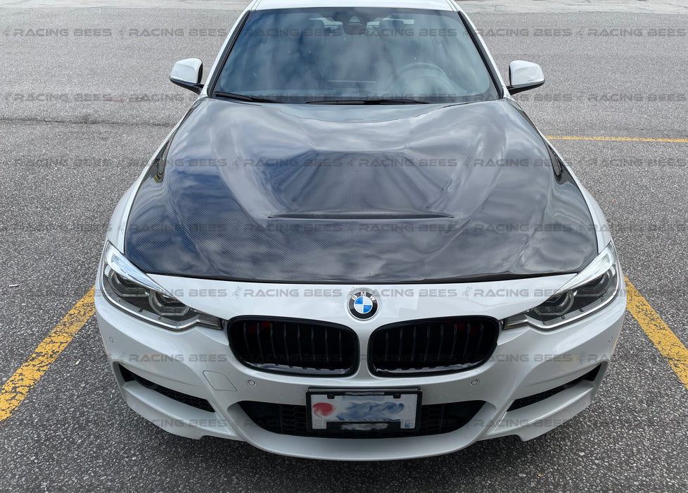 2012-2018 BMW F30/F32 3/4 Series GTS Style Hood (Carbon Fiber)