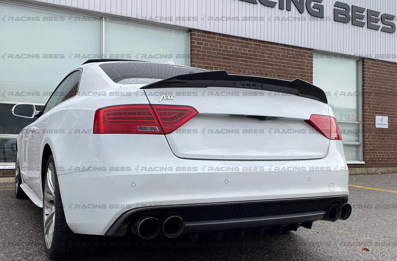 2008-2016 Audi A5 Coupe Trunk Spoiler PSM Style (Carbon Fiber)
