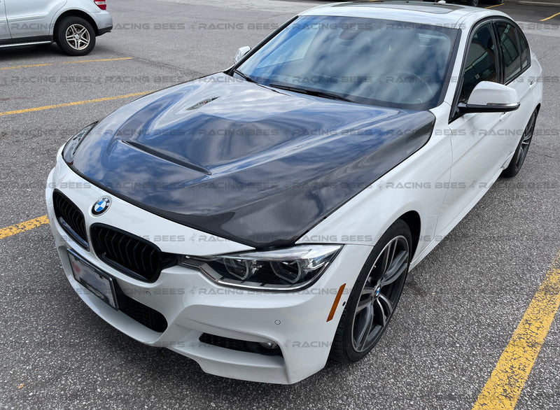 2012-2018 BMW F30/F32 3/4 Series GTS Style Hood (Carbon Fiber)