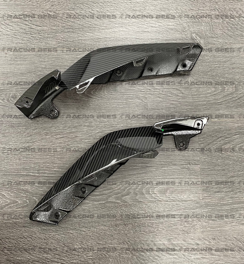 2021+ BMW G80/G82 M-Performance Style Front Bumper Splitter Replacements (Carbon Fiber)