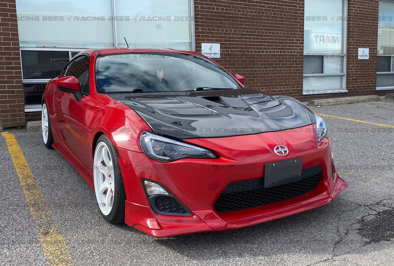 2013-2018 Subaru BRZ/Scion FRS/Toyota 86 VR2 Style Hood (Carbon Fiber)