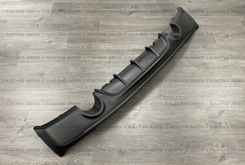 2014-2018 BMW F22/F23 2 Series Matte Black Rear Diffuser M Performance Style (Dual Outlet)