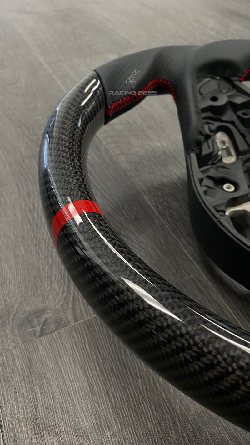 2019+ Toyota Supra A90/A91 Steering Wheel (Carbon Fiber)