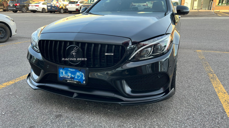 2015-2018 Mercedes-Benz C Class GT Style Front Grille (Black)