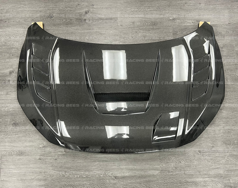 2016-2021 Honda Civic FC1/FC3/FK7 JS Style Hood (Carbon fiber)