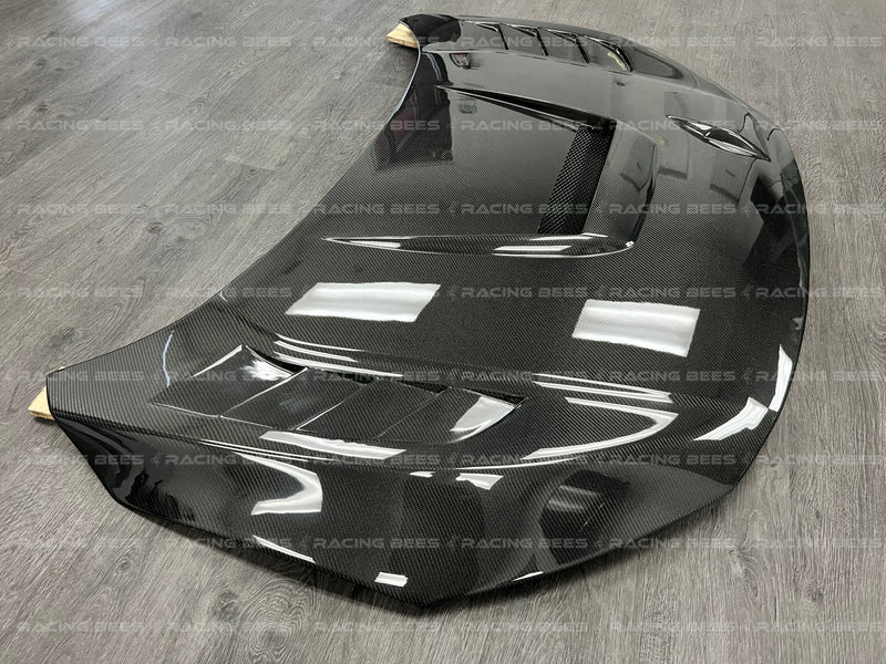 2016-2021 Honda Civic FC1/FC3/FK7 JS Style Hood (Carbon fiber)