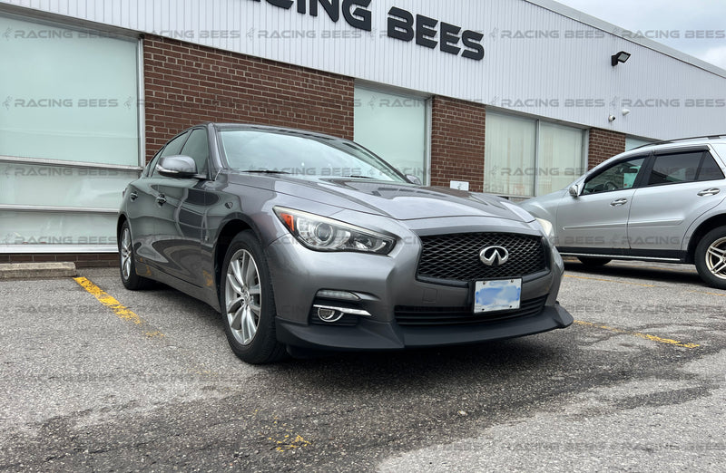 2014-2017 Infiniti Q50 Non-Sport BV Style Front Bumper Lip