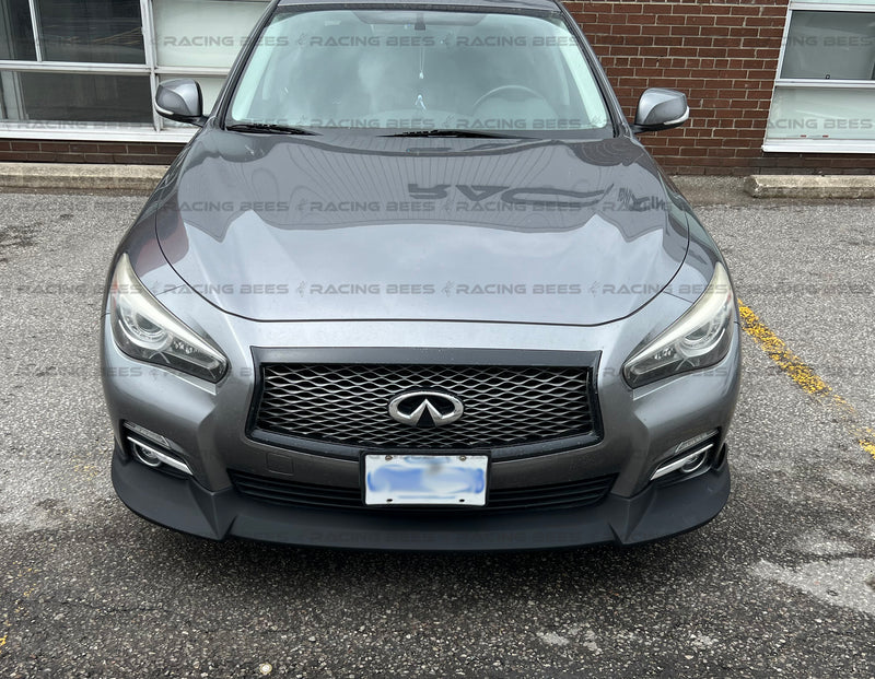 2014-2017 Infiniti Q50 Non-Sport BV Style Front Bumper Lip