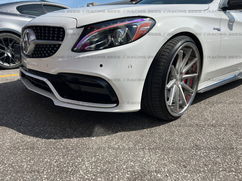 2015-2021 Mercedes-Benz C Class Sedan AMG C63 Face-Lift Style Front Bumper Conversion