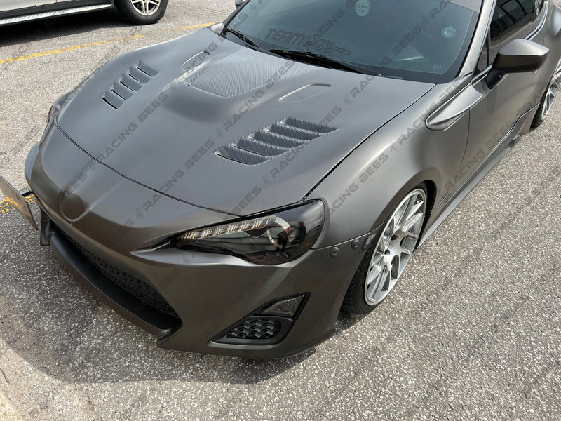 2013-2018 Subaru BRZ/Scion FRS/Toyota 86 MP Style Hood (Carbon Fiber)