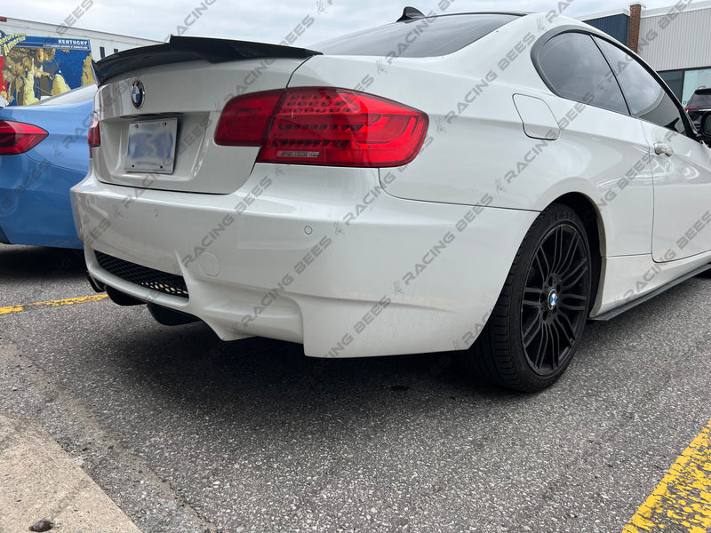 2007-2013 BMW E92 3 Series 2 Door Trunk Spoiler V Style (Carbon Fiber)