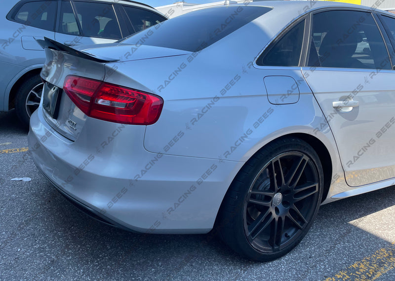 2013-2016 Audi A4 B8.5 Trunk Spoiler P1 Style (Black)