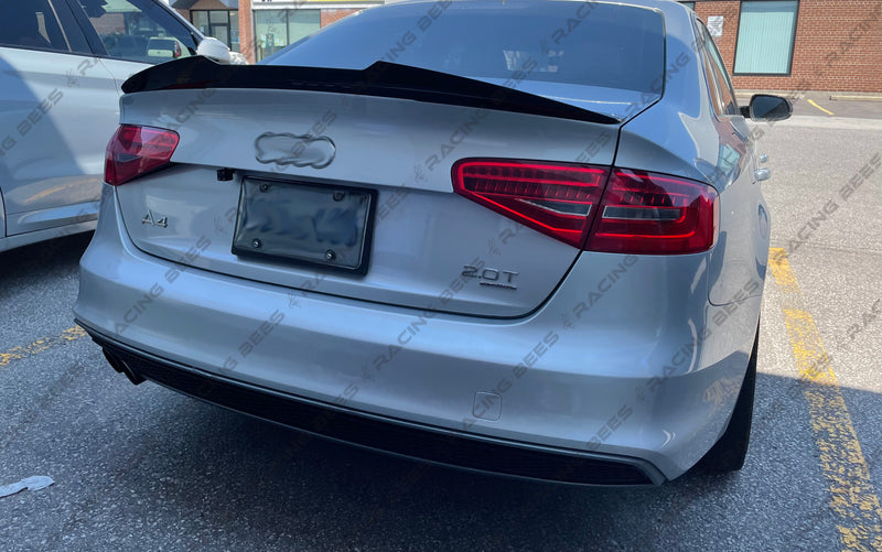 2013-2016 Audi A4 B8.5 Trunk Spoiler P1 Style (Black)