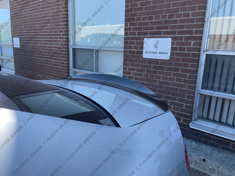 2013-2016 Audi A4 B8.5 Trunk Spoiler High Kick Style (Black)