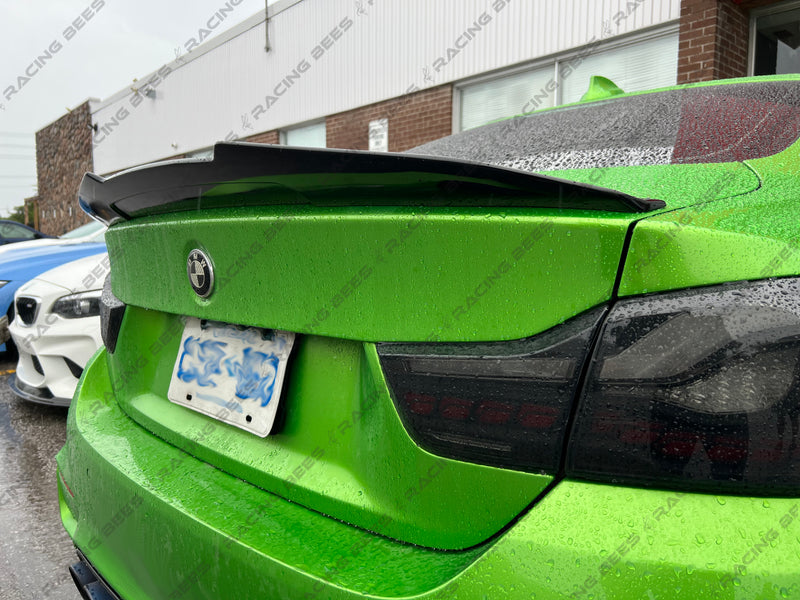 2014-2018 BMW F32 4 Series Trunk Spoiler PSM Style (Black)