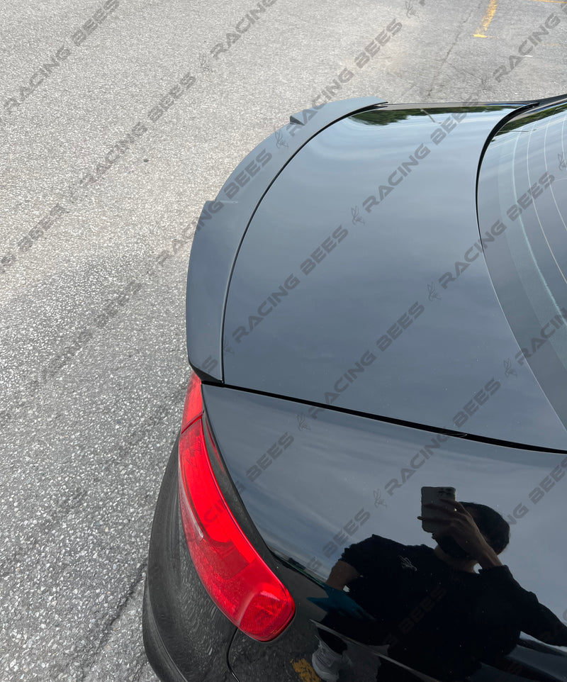 2013-2016 Audi A4 B8.5 Trunk Spoiler V Style (Black)