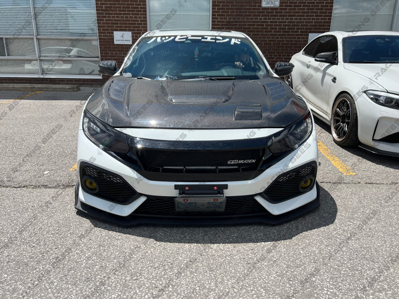 2016-2021 Honda Civic FC1/FC3/FK7 JS Style Hood (Carbon fiber)