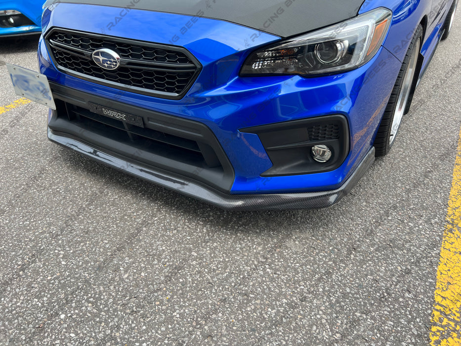 2018+ Subaru WRX/STI VR Style Front Bumper Lip (Carbon Fiber)