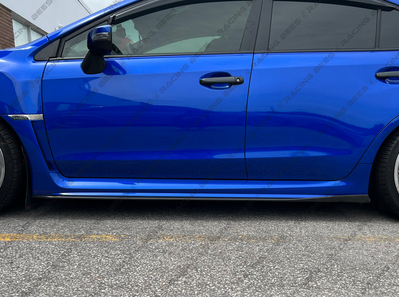 2015-2020 Subaru WRX/STI VR Style Side Skirts (Carbon Fiber)