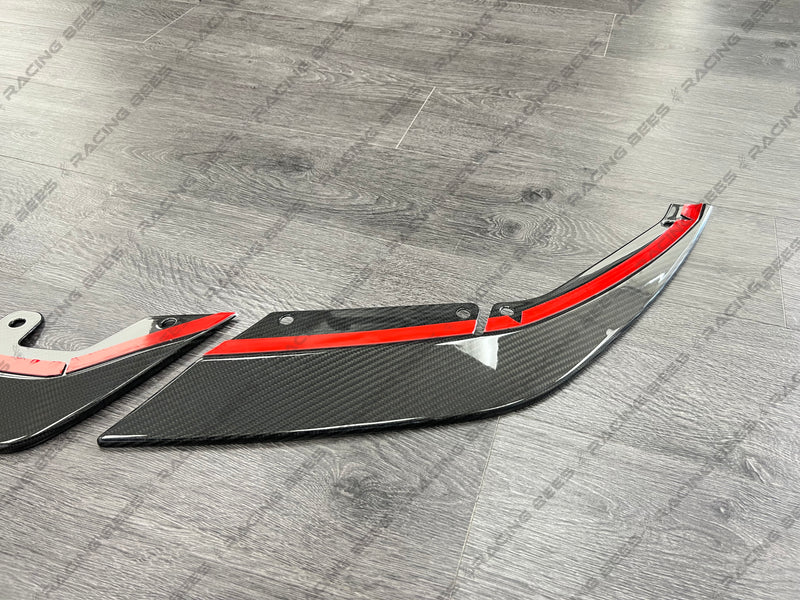 2021+ BMW F90 M5 ST Style Front Bumper Lip (Carbon Fiber)