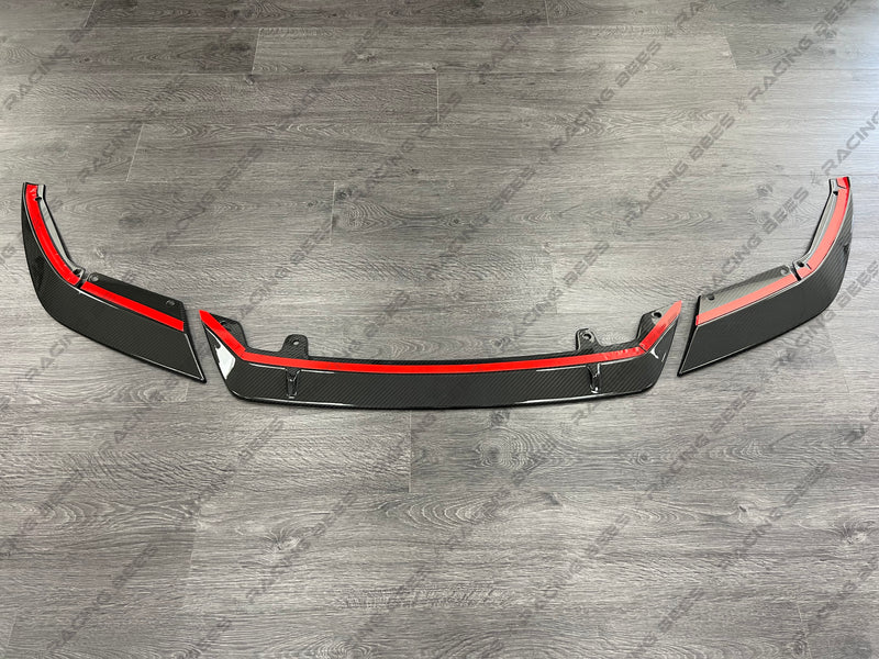 2021+ BMW F90 M5 ST Style Front Bumper Lip (Carbon Fiber)