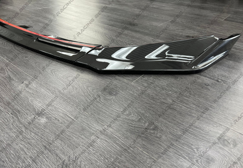 2021+ BMW G80/G82 V Style Front Bumper Lip (Carbon Fiber)