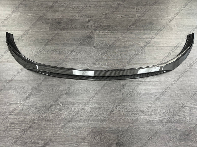 2019+ Mercedes-Benz C Class Sedan/Coupe/C43 BR Style Front Bumper Lip (Carbon Fiber)