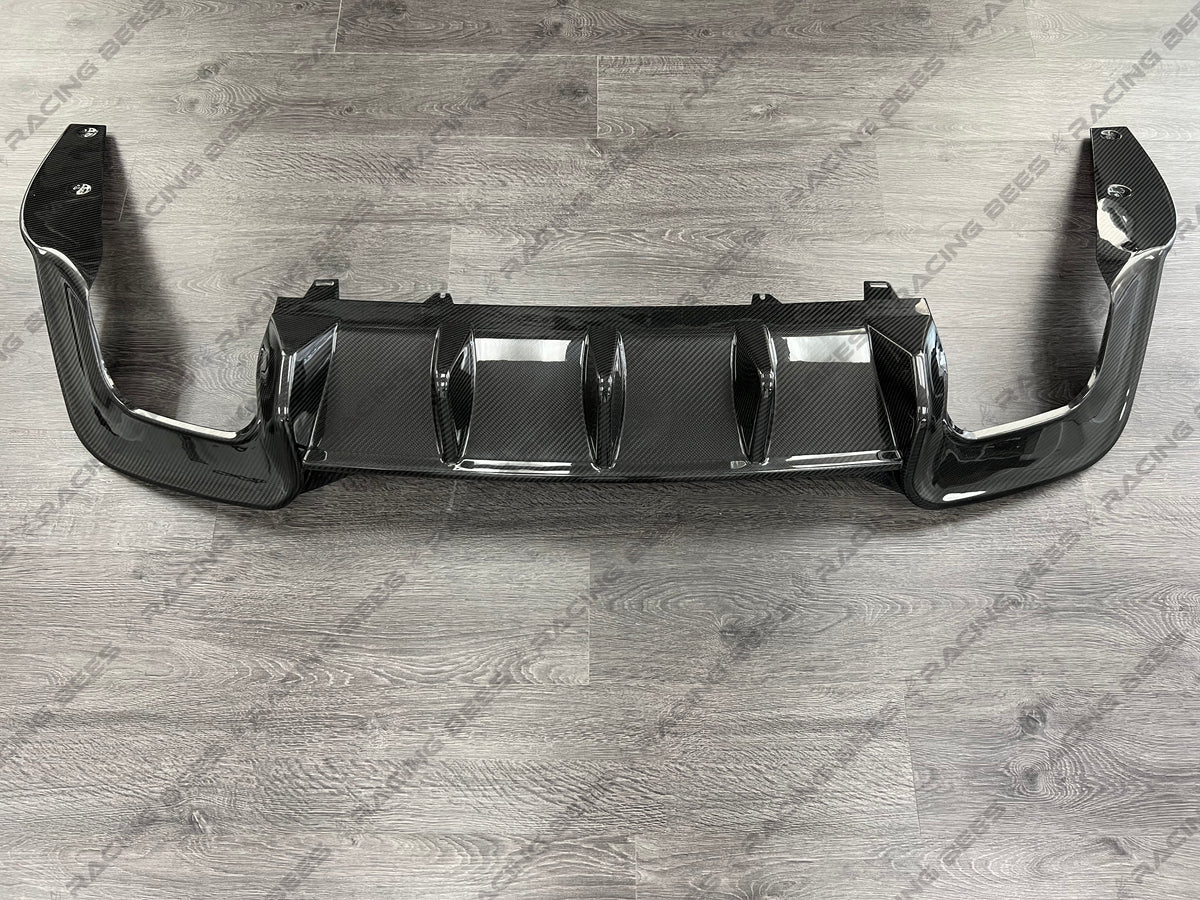 2020+ Audi B9.5 A5 S-Line/S5 BK Style Rear Diffuser (Carbon Fiber ...