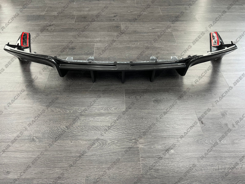 2020+ Audi B9.5 A5 S-Line/S5 BK Style Rear Diffuser (Carbon Fiber)