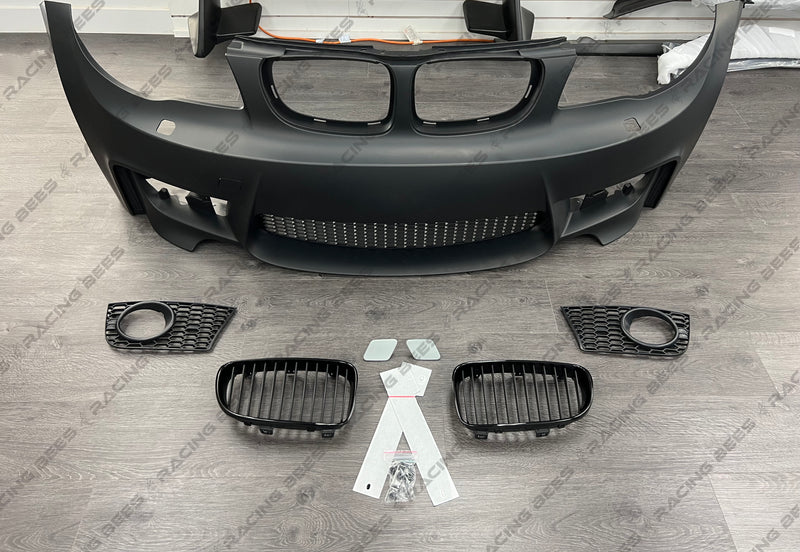 2008-2013 BMW E82 1 Series 2 Door 1M Style Front Bumper Conversion