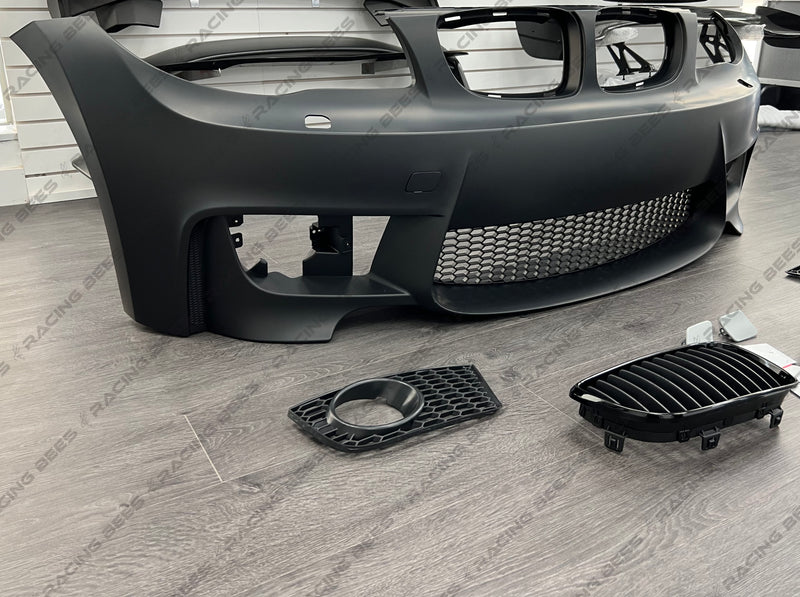 2008-2013 BMW E82 1 Series 2 Door 1M Style Front Bumper Conversion